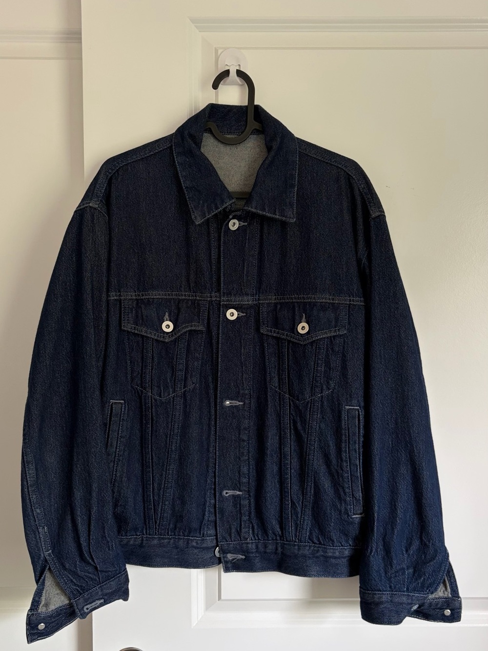 Muji Dark Indigo Denim Jacket